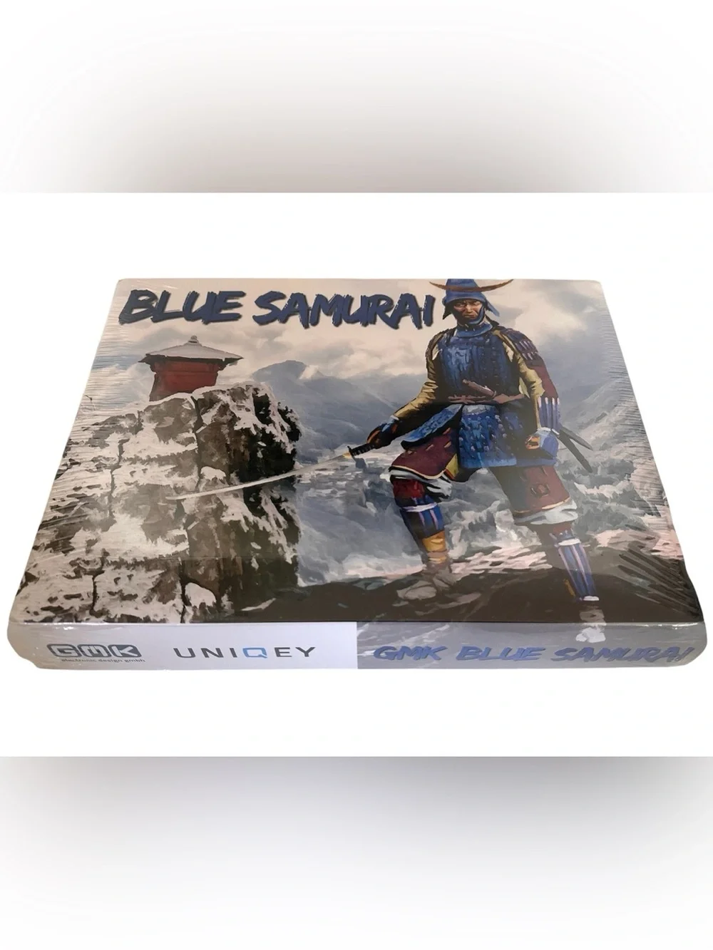 GMK Drop Redsuns Blue Samurai Cherry Profile Mechanical Keyboard Keycap Set 153p